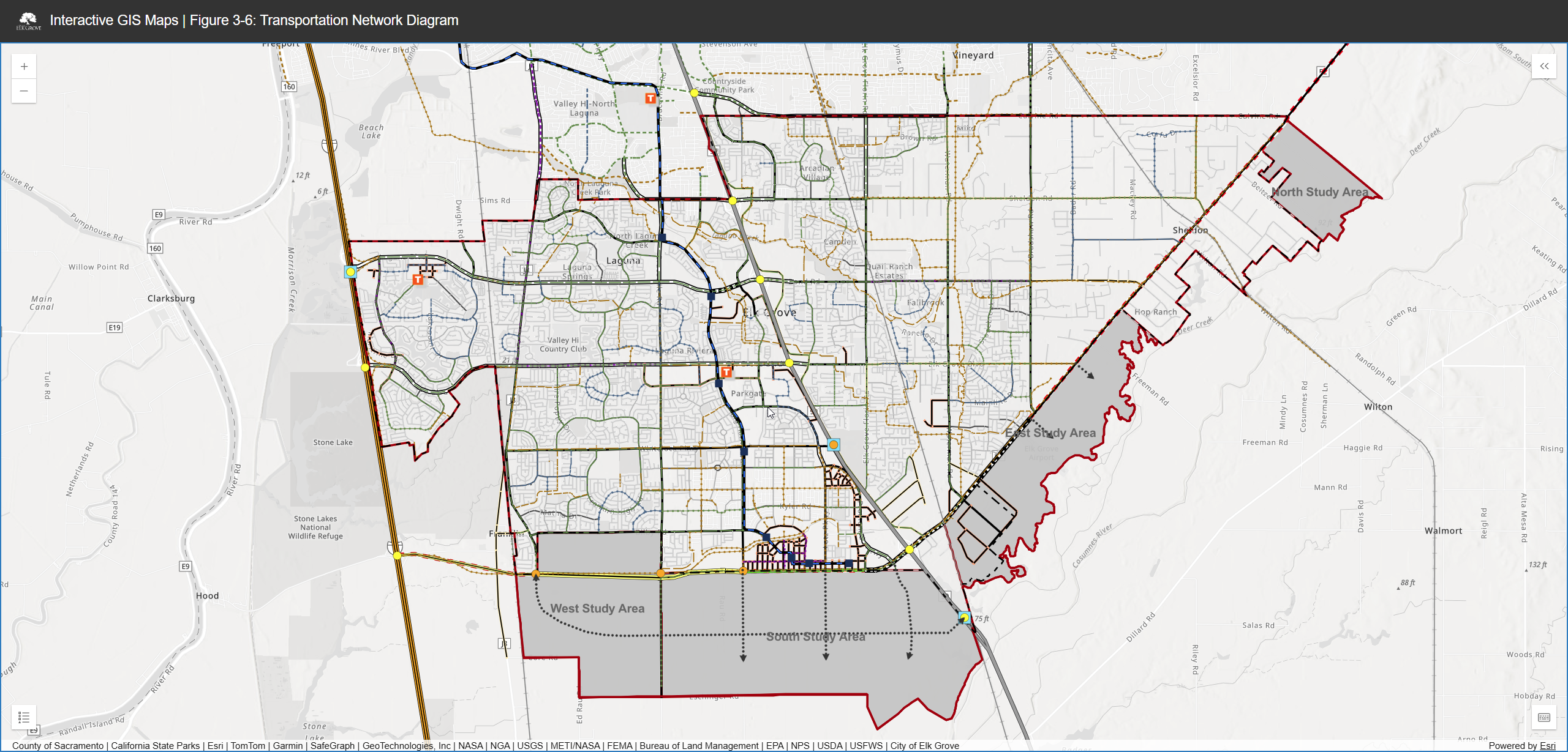 Elk Grove map header